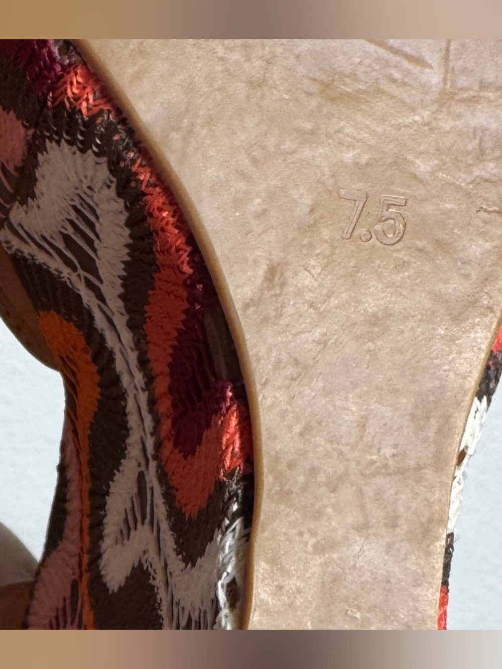 Jeffrey Campbell Bradshaw Ibiza Tan Brown Ankle Strap Wedge Open Toe Sandals 7.5 - Picture 15 of 16